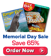 Save 65% on Ranger Rick and Ranger Rick Jr.